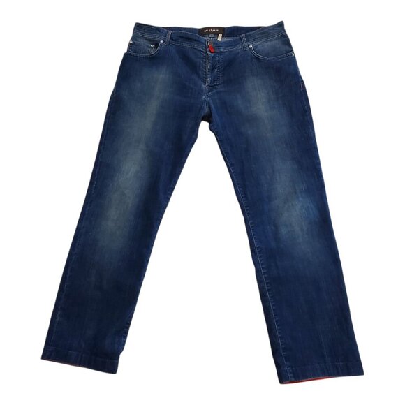 Kiton Blue Relaxed Men Jeans - Picture 1 of 11